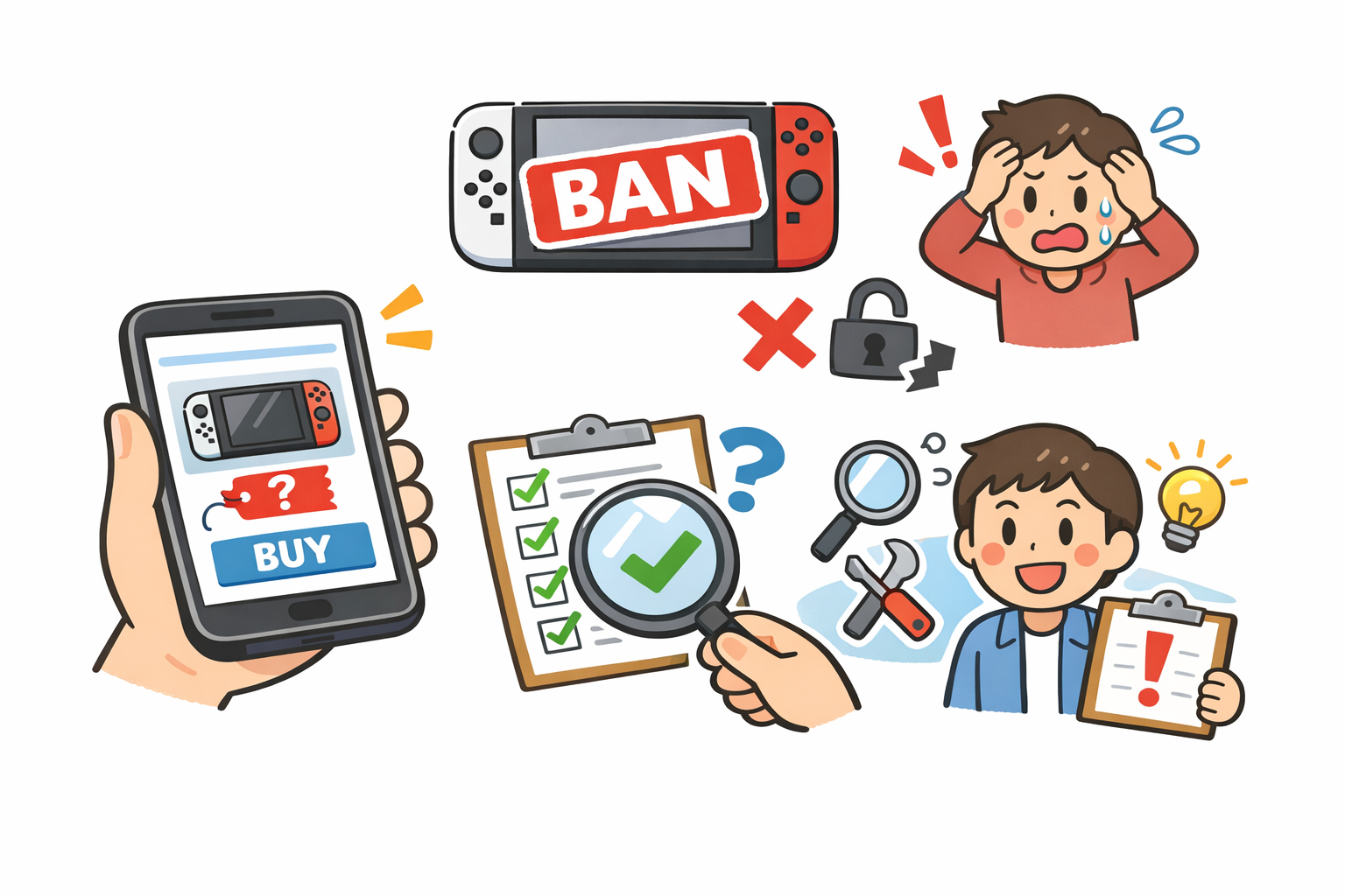 スイッチ2の中古を買うならどこがいい?後悔しない選び方