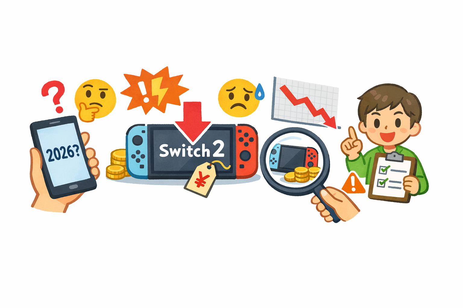 スイッチ2の値下げが起こるとすればどんなとき?