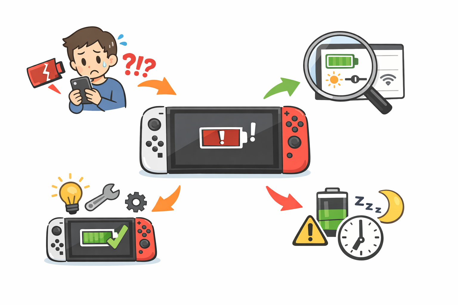 スイッチ2のバッテリー持ちを改善する設定