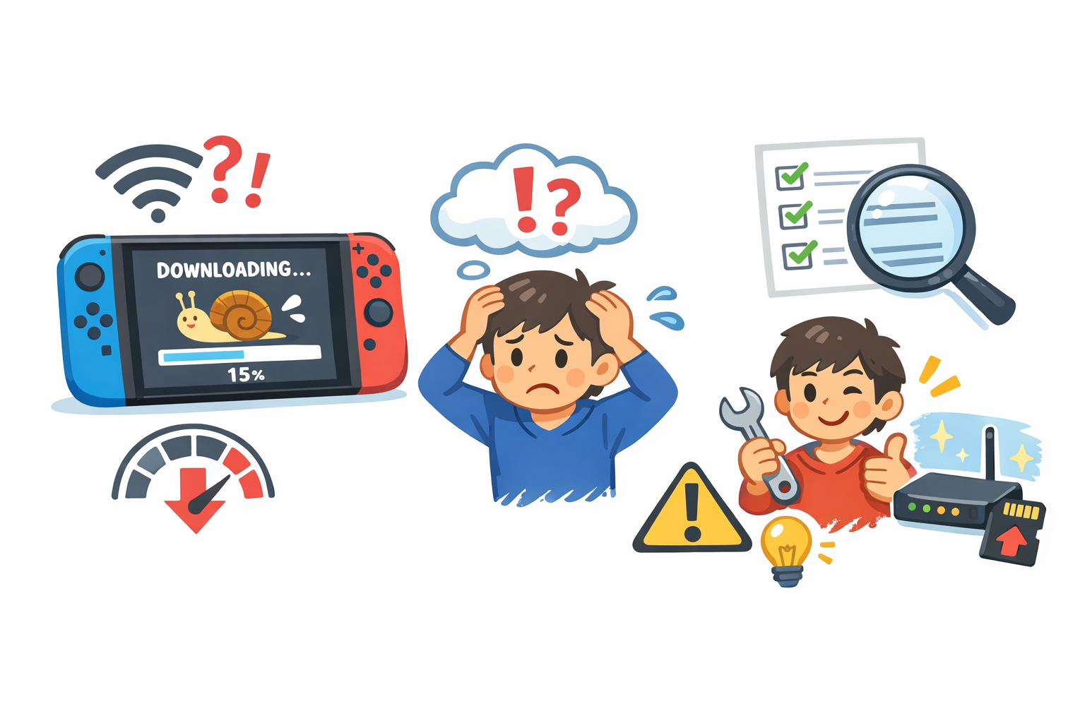 スイッチ2のダウンロード時間はどのくらい？