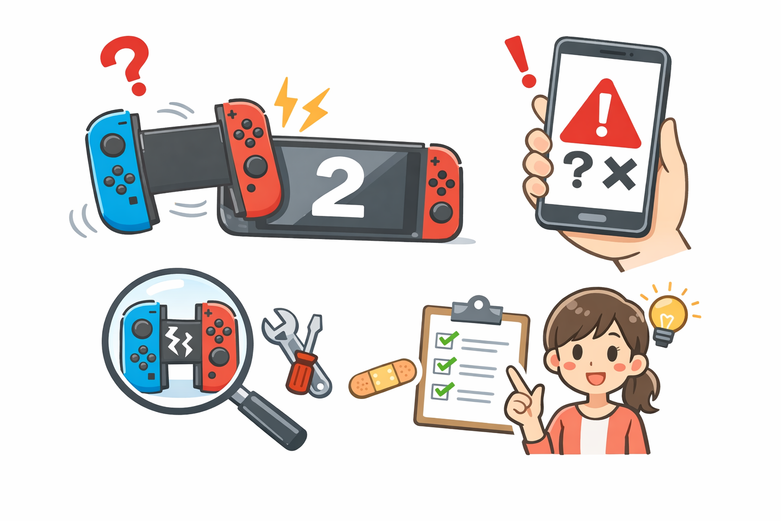 旧型Joy-Con(スイッチ1用)をスイッチ2で使っている場合