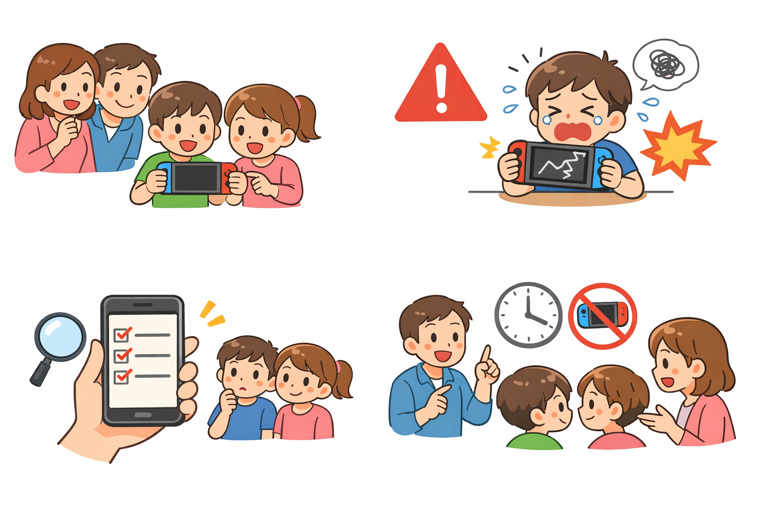 子供のスイッチ2デビューは何歳から?目安と各家庭の平均年齢