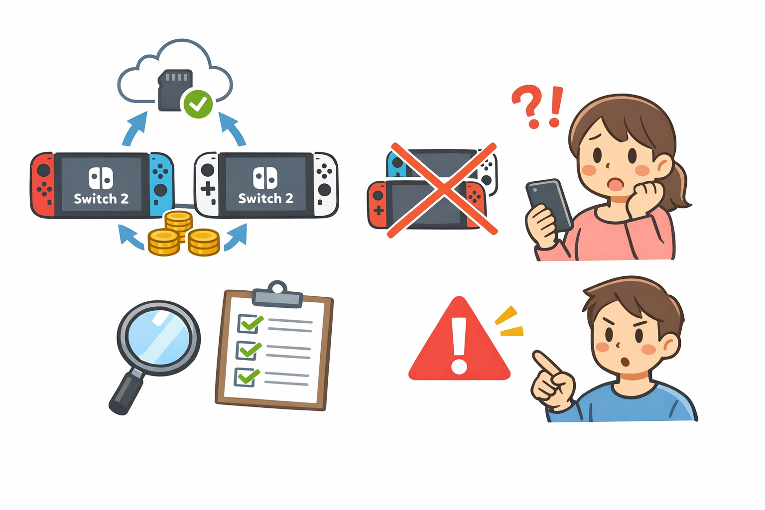 2台持ちでダウンロードソフトは共有できる？同時プレイの条件