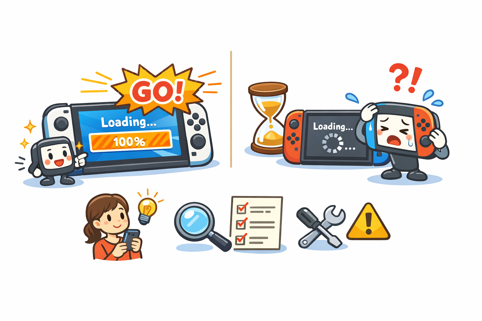 スイッチ2と初代スイッチのロード時間の違い