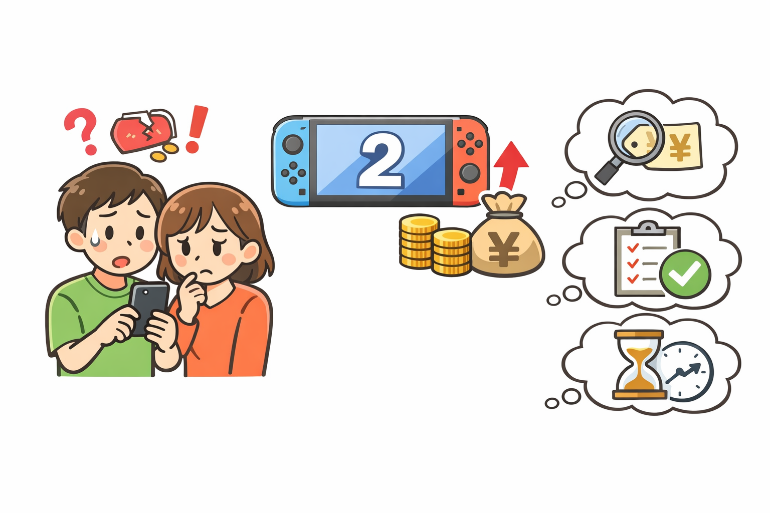 スイッチ2は本当に高すぎる？現在の価格を確認