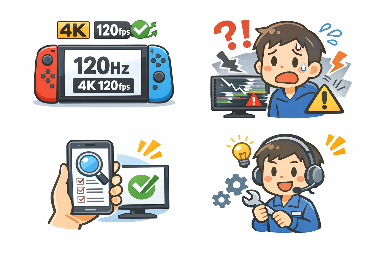 スイッチ2のVRR対応で注意したいポイント