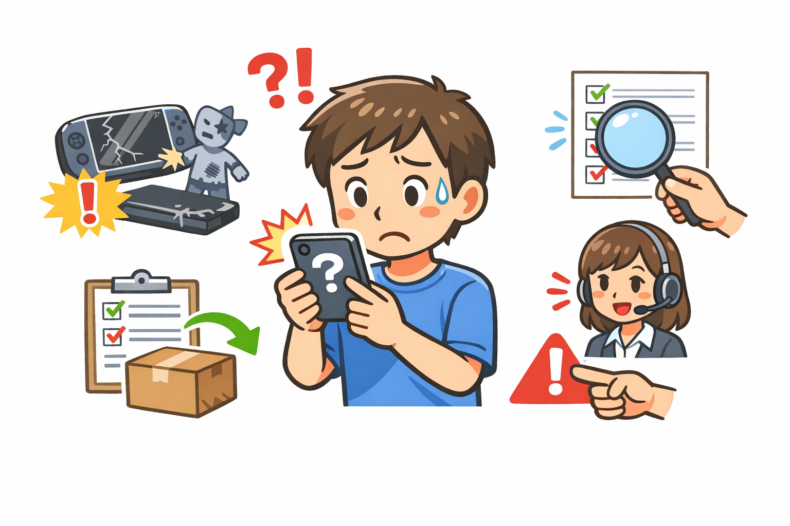 駿河屋オンラインで「中古状態」の記載がない商品は危険?仕組みを解説