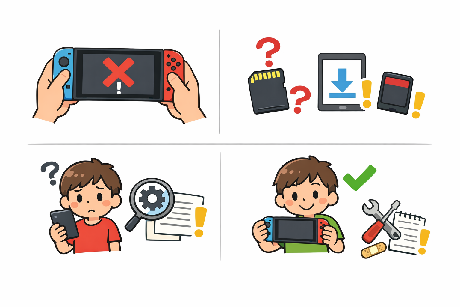 「ソフトを起動できませんでした」と表示される主な原因