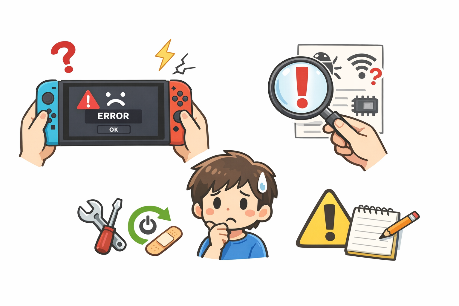 「エラーが発生したので、ソフトが終了しました」の主な原因