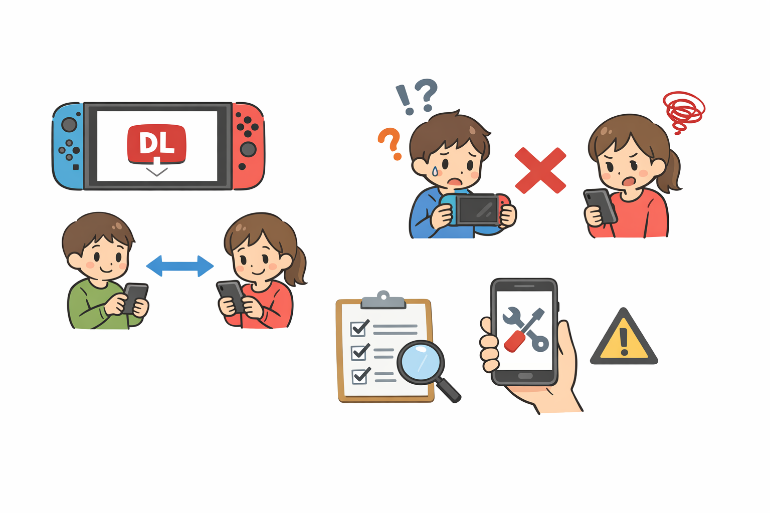 ダウンロード版を貸し借りするための条件