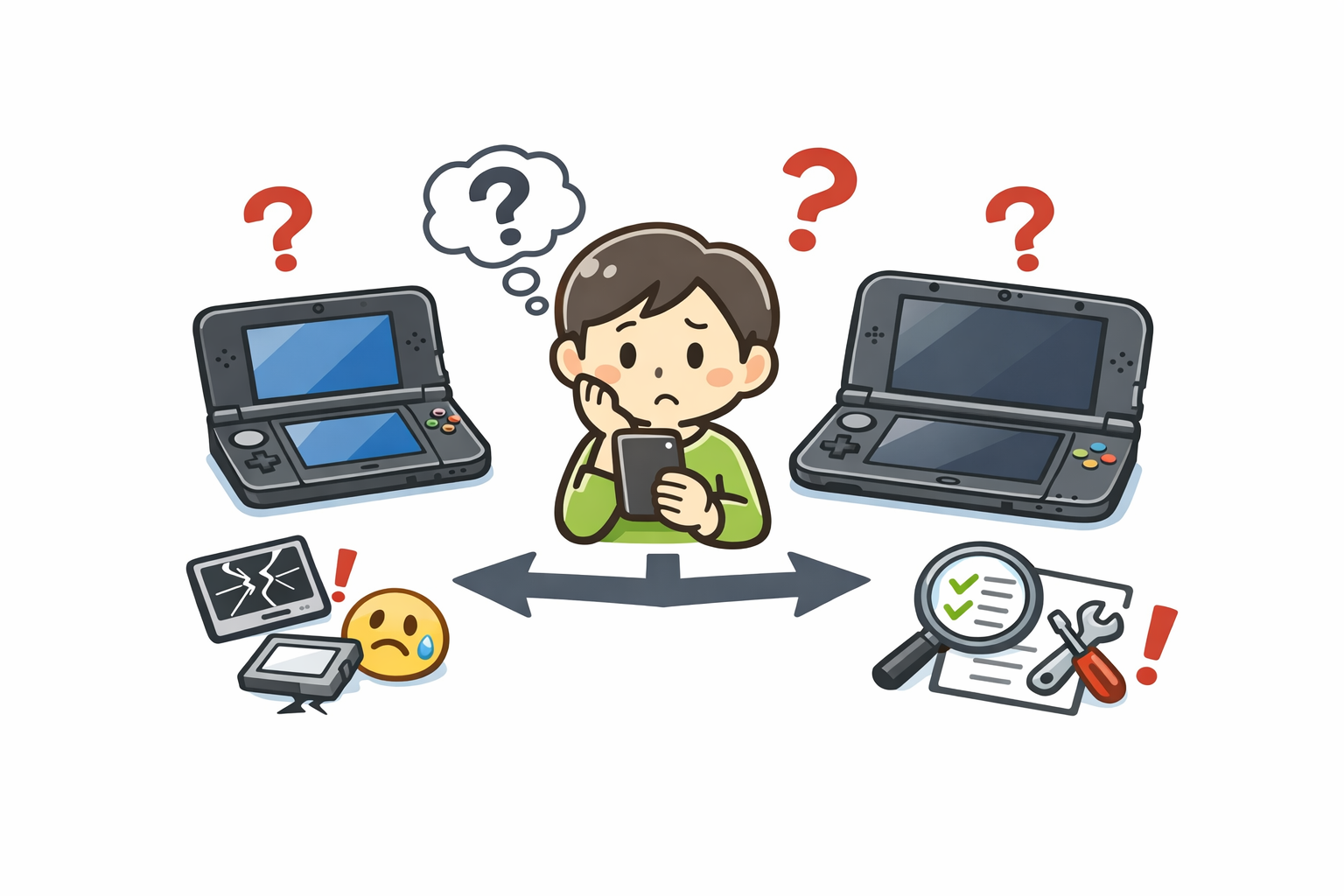 3DSと3DS LLを買うならどっちがおすすめ？