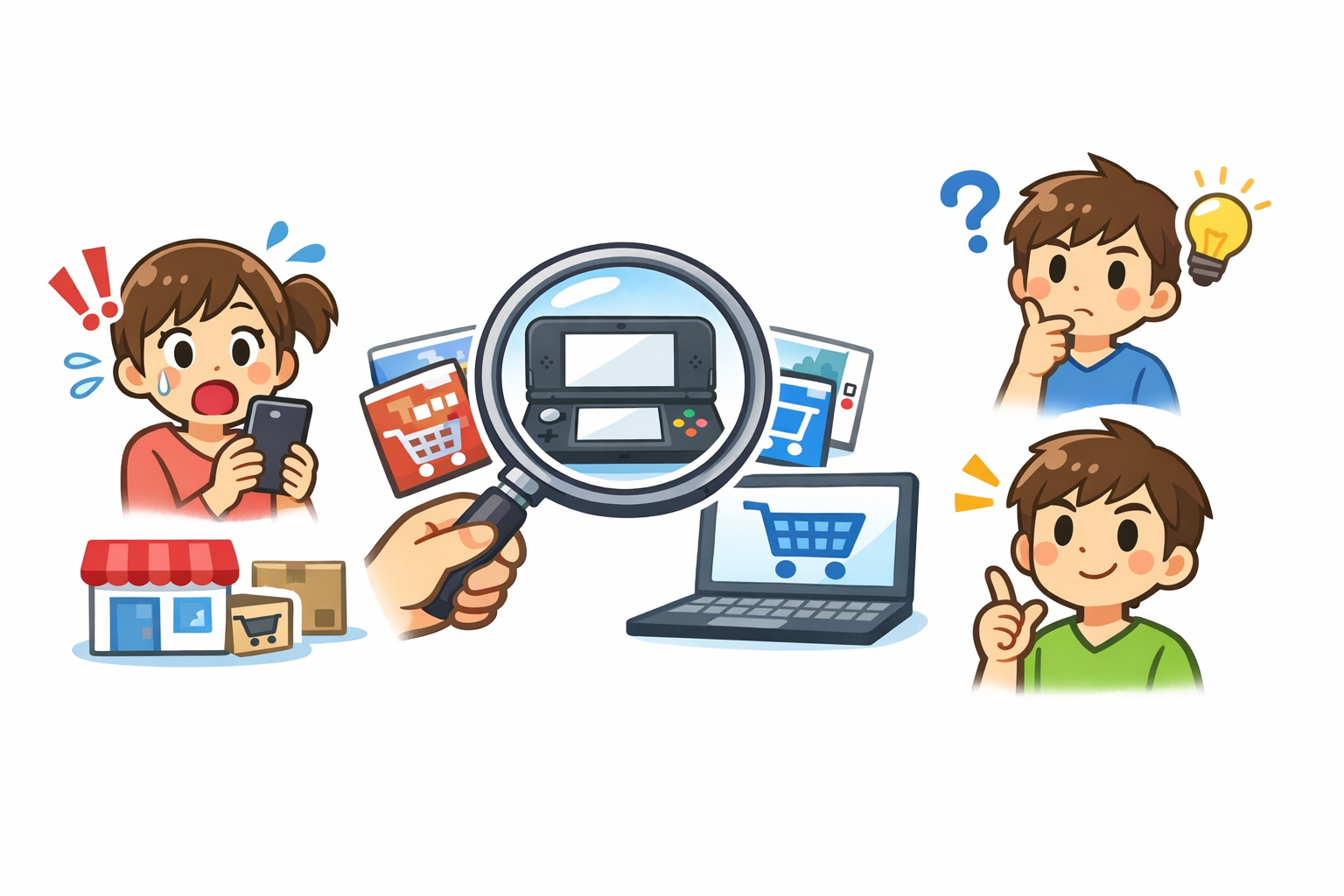 3DSソフトの中古が売ってる場所一覧