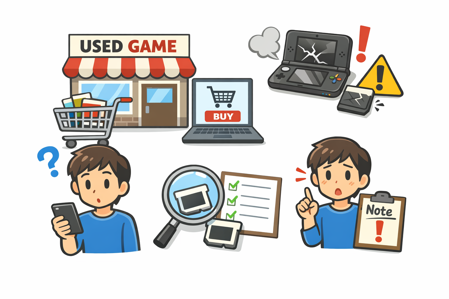 3DSソフトの中古を買える実店舗