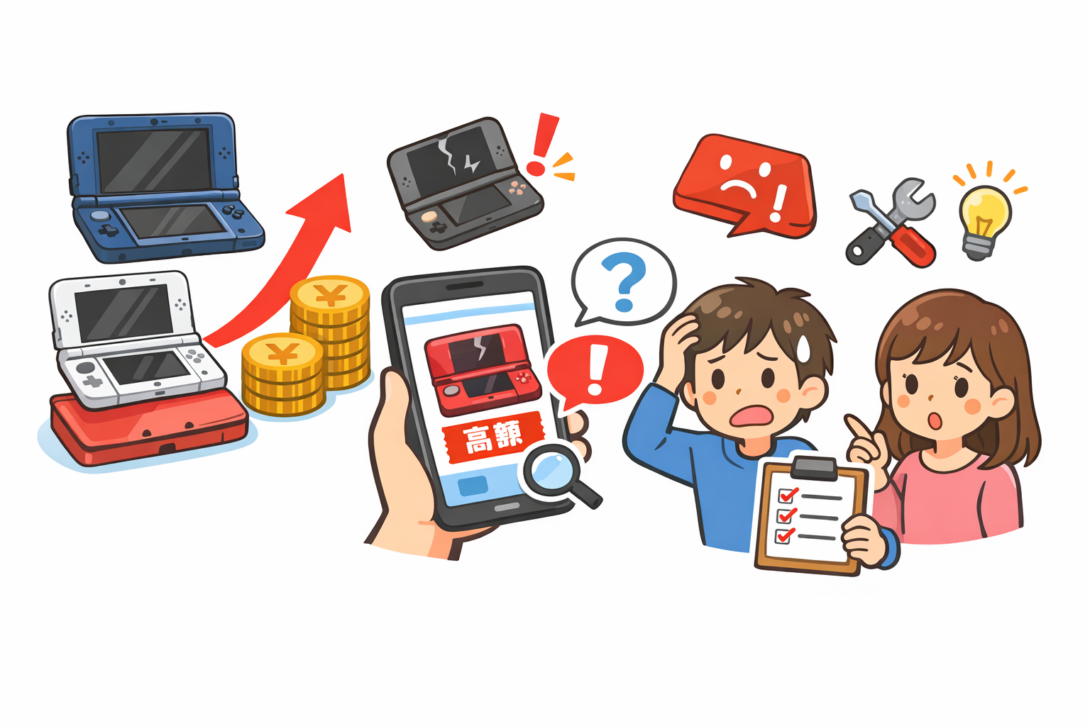 3DSシリーズで特に高くなりやすいモデル