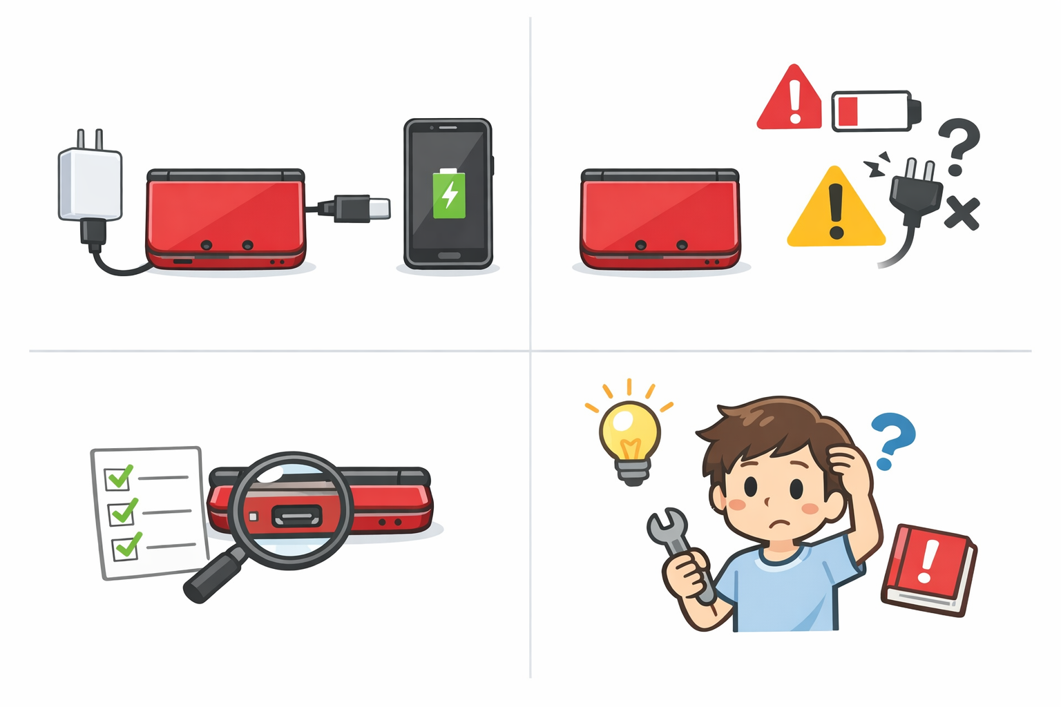 3DSを充電する3つの方法