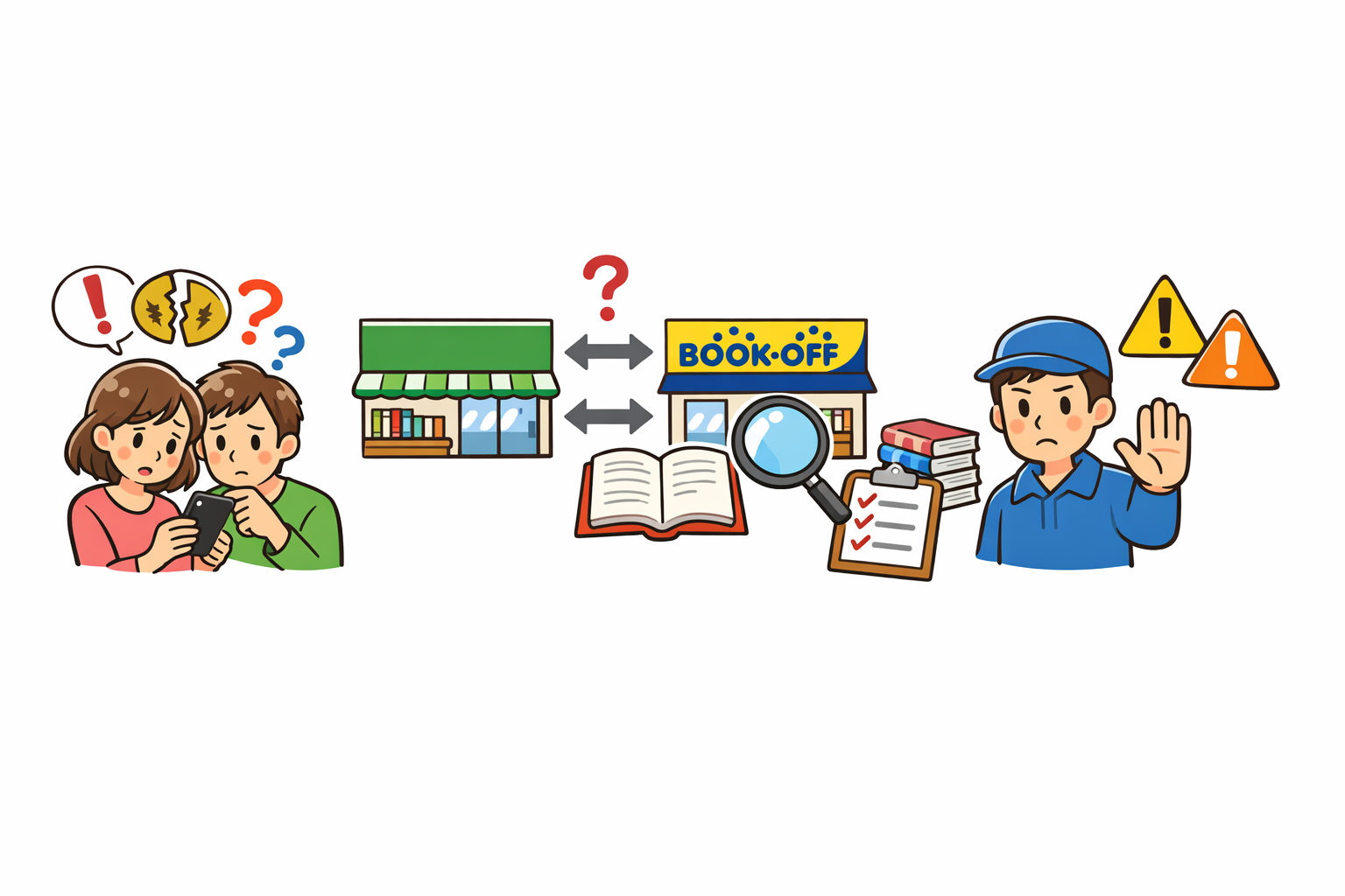 ブックオフで売るのがおすすめな人